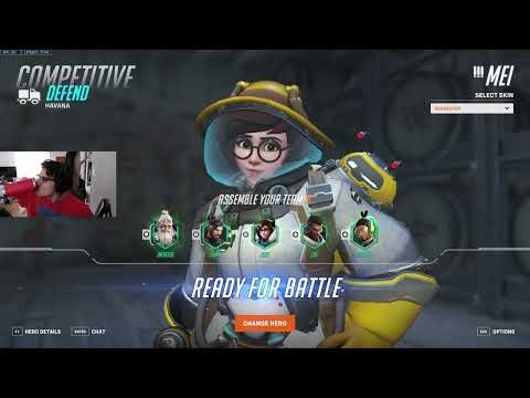 JAKE INSANE MEI + WIDOW + GENJI GAMEPLAY OVERWATCH SEASON 5 TOP 500
