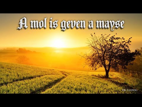A mol is geven a mayse [Yiddish folk song][+English translation]