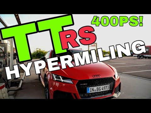 Audi TT RS Hypermiling! Über 1000km mit 400PS?