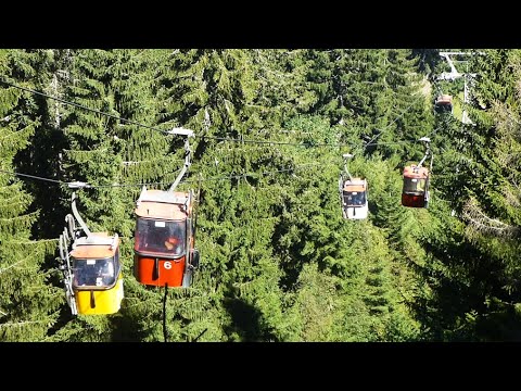 Bergstation Seilbahn 4-MGD Känzeli-Brambüesch mit VR102 Klemme