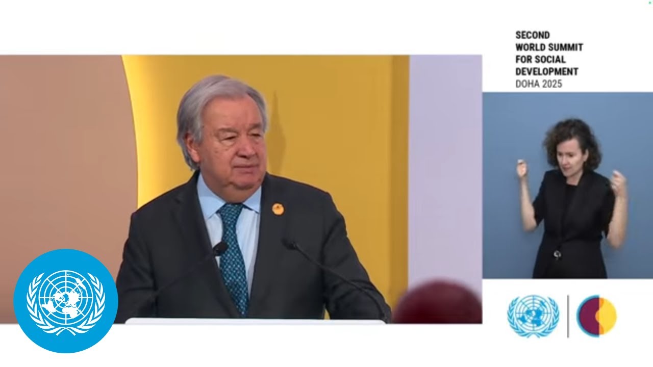 World Summit for Social Development: Hope through collective action - UN Chief | United Nations