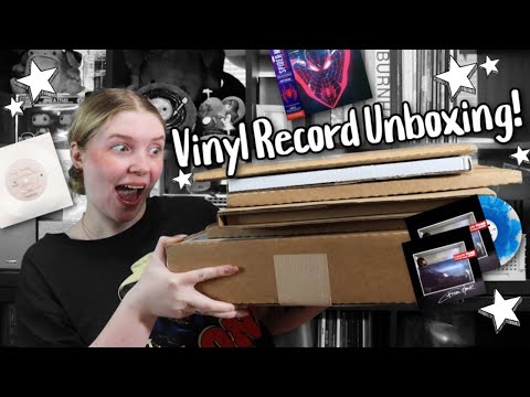 Vinyl Record Unboxing ✨ Soundtracks, Signed Albums, + MORE!