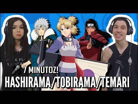 JOVENS REAGEM A HASHIRAMA, RAP DO TOBIRAMA E TEMARI - 7 MINUTOZ - DROP GAME OVER