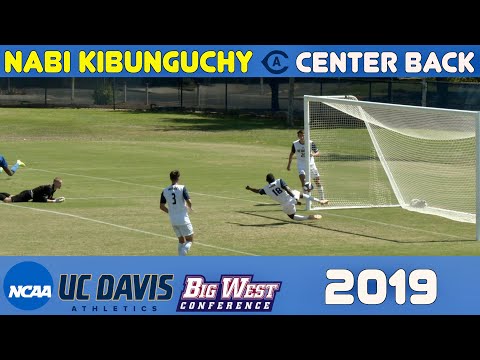 Nabi Kibunguchy 2019 NCAA UC Davis D1 and SF Glens USL2 Soccer Highlights