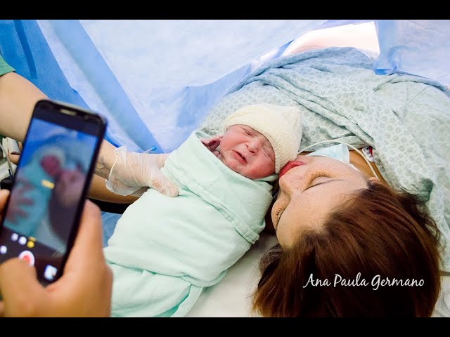 FOTOGRAFO de PARTO ABC | Hospital e Maternidade Santa Helena Saúde/São Bernardo do Campo/SP | Nascimento da Pérola 