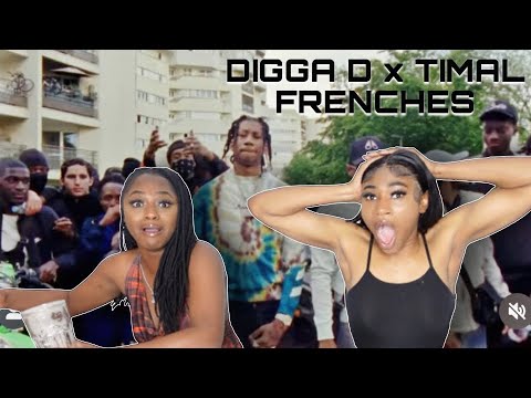 OU LA LA!! DIGGA D X Timal  - Frenches (Reaction) || Louisa J