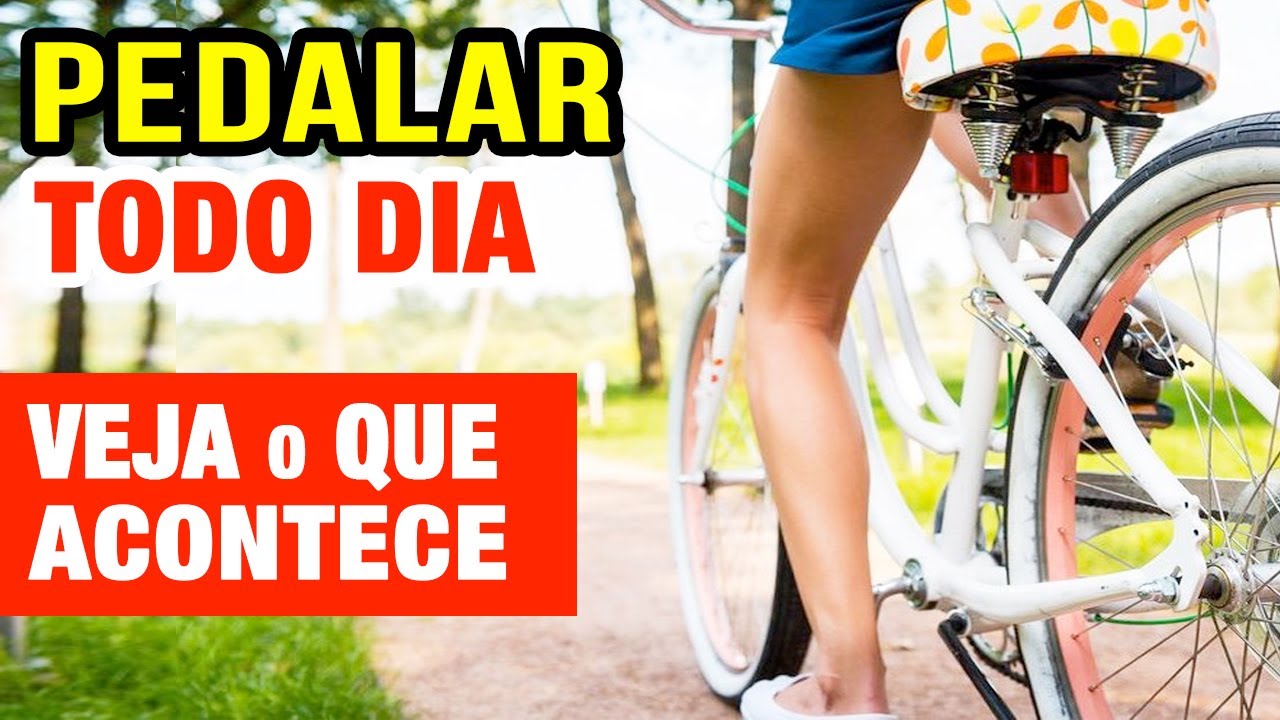 IMPRESSIONANTE! Veja o que acontece ao PEDALAR TODO DIA!