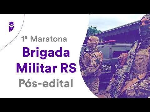 1ª Maratona Brigada Militar RS - Pós-Edital