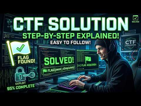 CTF Challenge Walkthrough | Step-by-Step Solution Explained