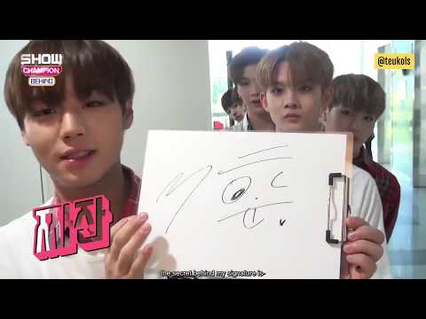 [ENG] Wanna One x Show Champion Behind - The Secret Behind My Signature