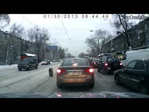 Kompilacja wypadków na drodze (Styczeń 2013) 
