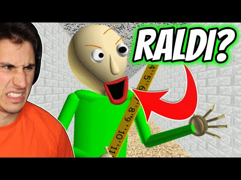 I Finally Met Raldi! (Baldi's Basics Mod)