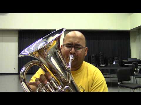 TMEA 2017-2018 Euphonium Etude 2 - D Major