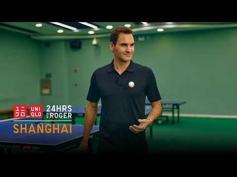 Ep2. パイナップル選手と卓球対決 | 24 Hours with Roger「上海編」 | UNIQLO
