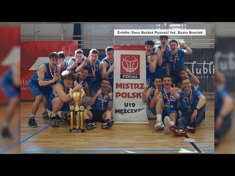Młodzież dała radę! Enea Basket Junior Poznań złotym medalistą MP U-19