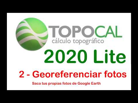 TopoCal 2020 Lite — Georreferencia fotos