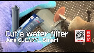 Download lagu [4K] What is inside the jura CLEARYL Smart Water Filter? I cut it. mp3