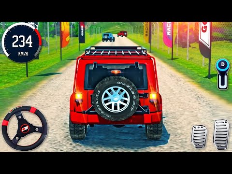 Offroad Jeep Racing Simulator 3D - Luxury Prado 4x4 SUV Hill Climb Drifting - Android GamePlay