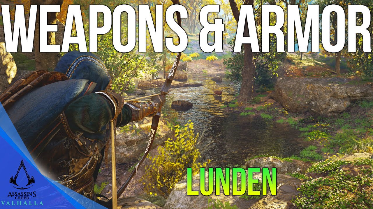 All Lunden Weapons & Armor Locations Assassins Creed Valhalla