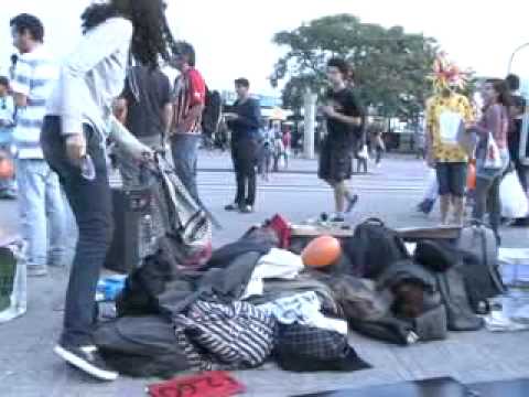 SBT News: Crise no transporte público de Florianópolis (12/05/2011)