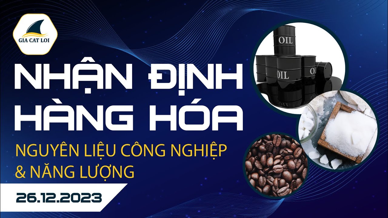 Nhận Định Hàng Hoá Năng Lượng & Nguyên Liệu Công Nghiệp 26/12/2023