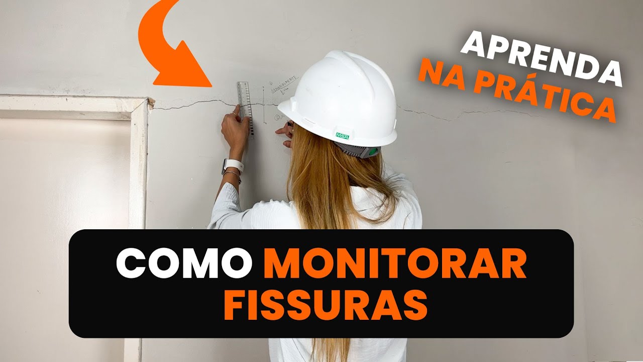 COMO MONITORAR FISSURAS NA PRÁTICA!