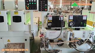 Dây chuyền sơn lót UV 6 bước Woodmaster tại nhà máy Tại Vũng Tàu