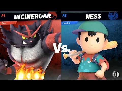 Rushdown 12 - Kaze (Incineroar) vs TLOC | Awestin (Ness) Winners Semifinals - SSBU