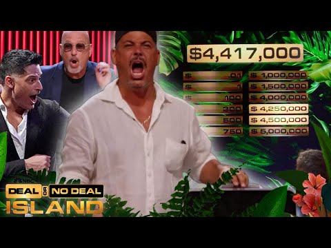 $4 MILLION!? Every Final Offer | Deal Or No Deal Island Season 1
