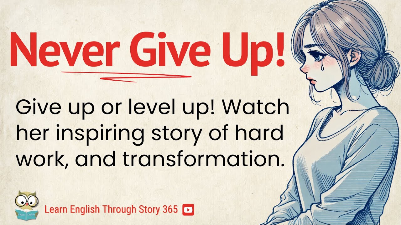 Never Give Up! ✅ Easy English Story for Beginners ✅
