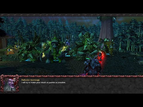 Malfurion consumes Ysera's Heart and fights Cenarius