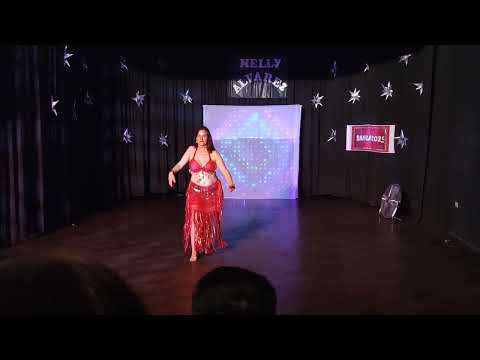 Ro Traje Rojo danza árabe cpc san Vicente Córdoba SAMIRA 2025 Nelly Alvarez 