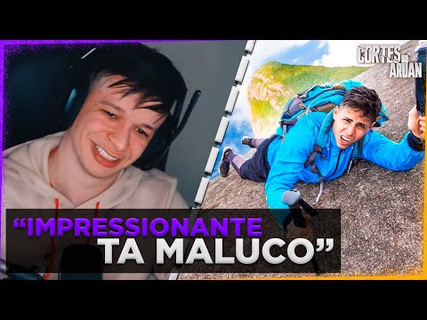ARUAN REAGE A CONSEGUI SUPERAR MINHA GRANDE MISSÃO - PICO PARANÁ (RENATO GARCIA) - Cortes do Aruan