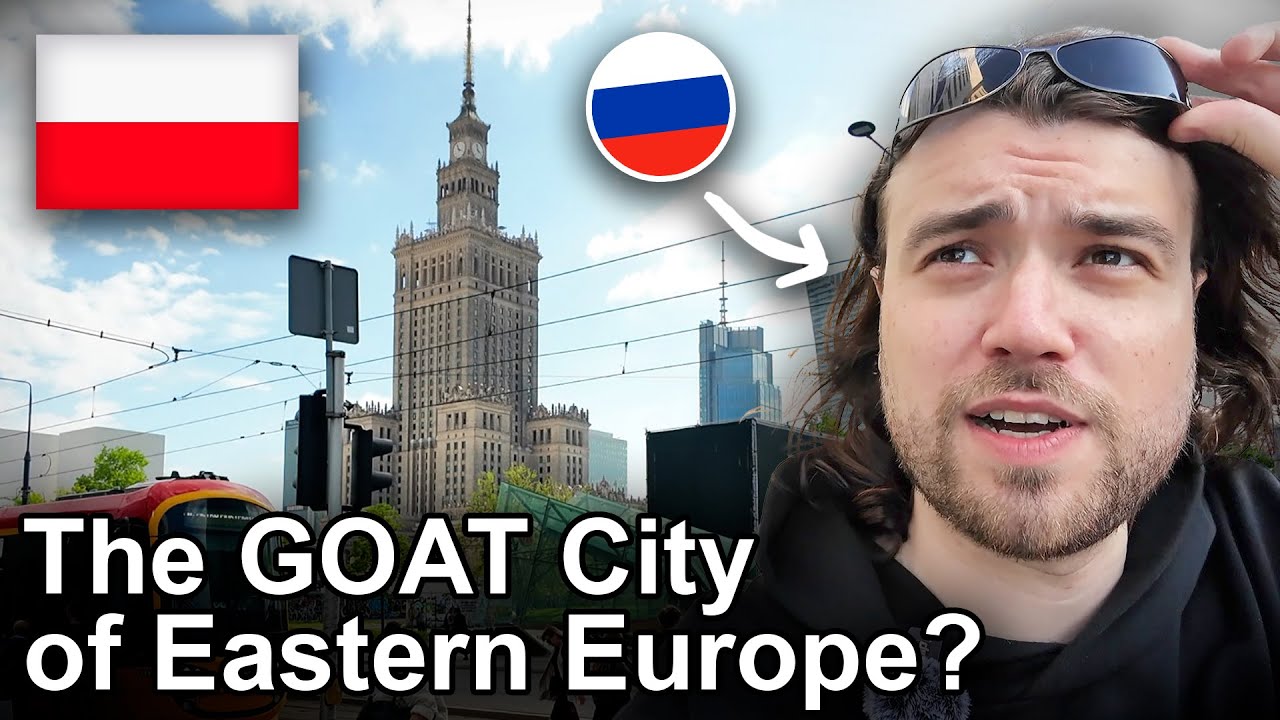 First time in WARSAW Poland 🇵🇱 - Russian Shocked!