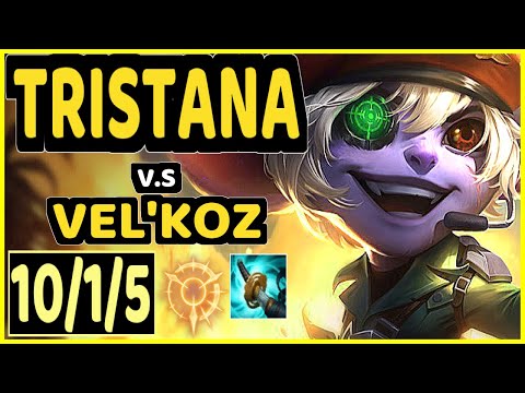 NOMANZ (TRISTANA) vs VEL'KOZ - 10/1/5 KDA MID CHALLENGER GAMEPLAY - EUW