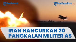 20 Pangkalan Militer AS Hancur Dibombardir Iran di Timur Tengah Buat Trump Khawatir