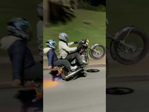 Canteras Montevideo, armas rápidas al final de el video😱#bikers