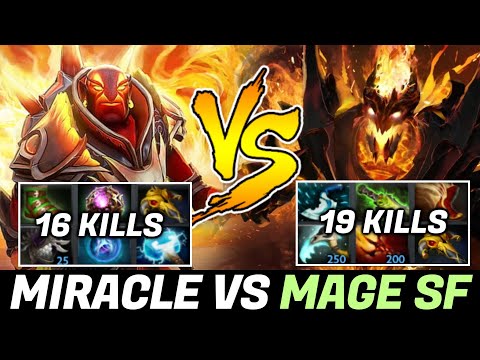 MIRACLE vs his Rival/Friend again — Ember Spirit vs Shadow Fiend