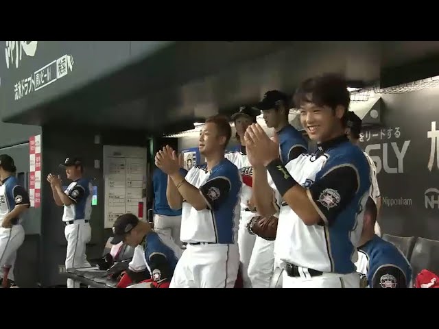 【2回裏】ファイターズ・大野 チームも自身も嬉しい先制打!! 2015/9/14 F-Bs