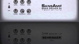 SansAmp Bass Driver DI vs Behringer V-tone BDI 21