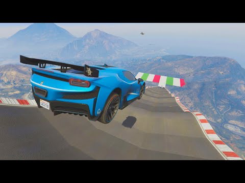 MEGA RAMPA 700.000% IMPOSIBLE! ME DESESPERO!! - GTA V ONLINE