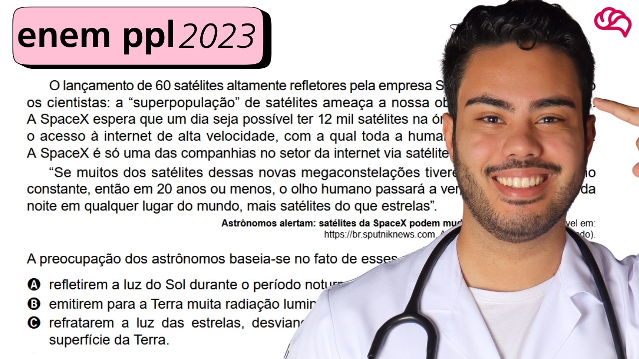 Resolução em Vídeo — Questão 122 ENEM 2023 PPL