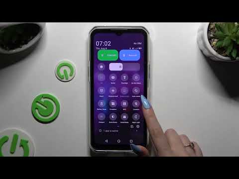 Oukitel WP35 Turn On Off Auto Rotate Screen