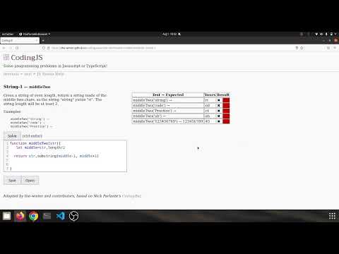 String 1 Middletwo Javascript Solution