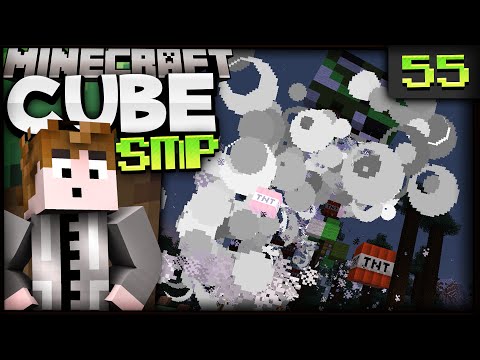 Minecraft: Cube SMP S2 - Episode 55 - EXPLODING CREEPER PRANK