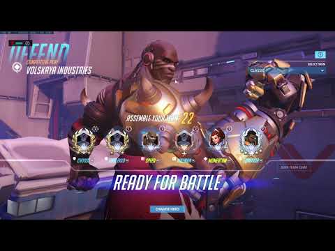 DANNEDD PRO DOOMFIST GAMEPLAY OVERWATCH SEASON 29 TOP 500