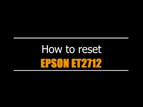 Tutorial Epson ET2712 30-Tage-Reset
