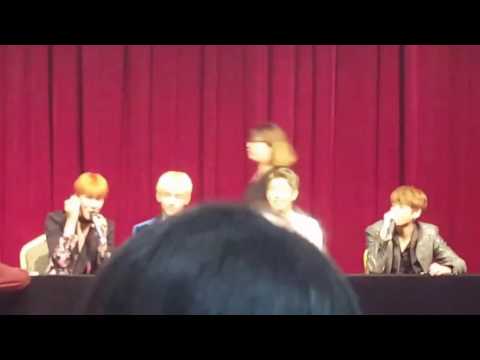 161014 BTS Synnara Fansign Wesley MbTurman