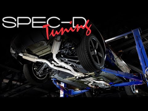 SPECDTUNING SOUND TEST VIDEO: 2010-15 CHEVY CAMARO 3.6L CATBACK EXHAUST