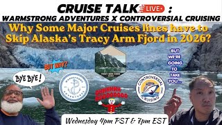 Why some Cruise lines have to skip this port in Alaska!!